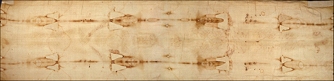 Full-length image of the Shroud of Turin